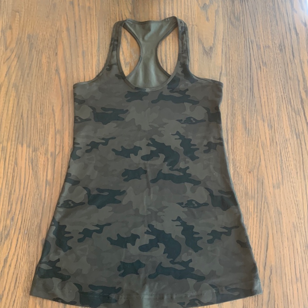 Lululemon Camo Racerback top